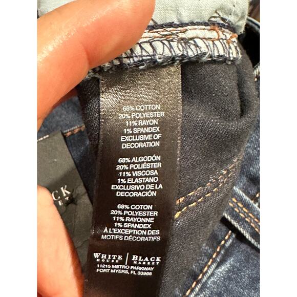 White House Black Market Saint Honoré Jean Collection Jeans Plus Sz 14 Slim - Picture 8 of 8